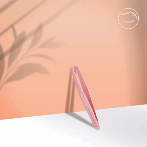 Pince à épiler pour sourcils BEAUTY & CARE 11 TYPE 3 (Bords larges Chanfreinés)