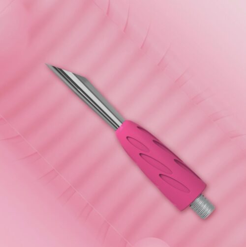 Partie de travail du pousse-cuticules Combo UNIQ 12 Pousses-cuticules Biseauté
