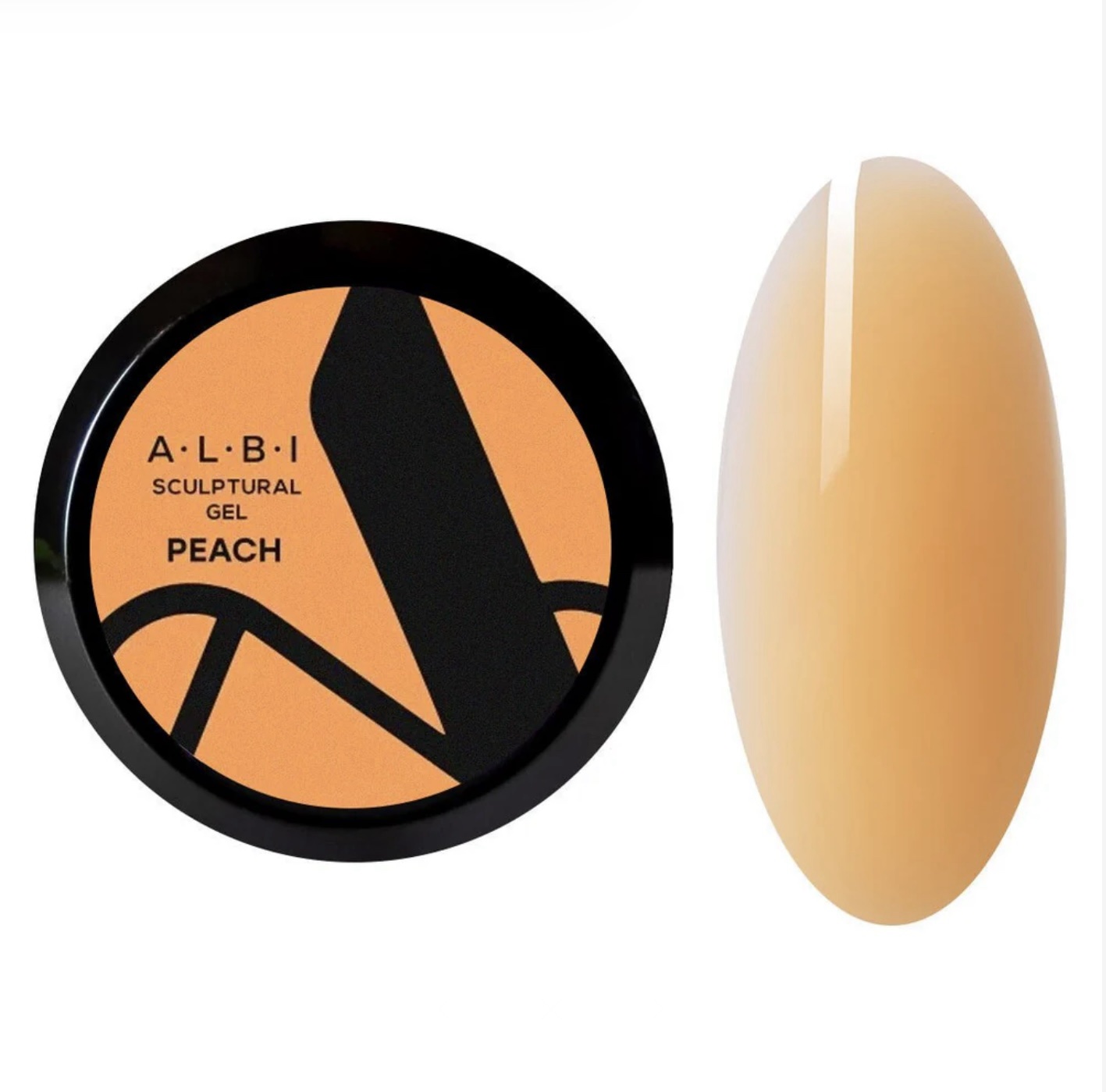 Gel Albi Sculptural Peach